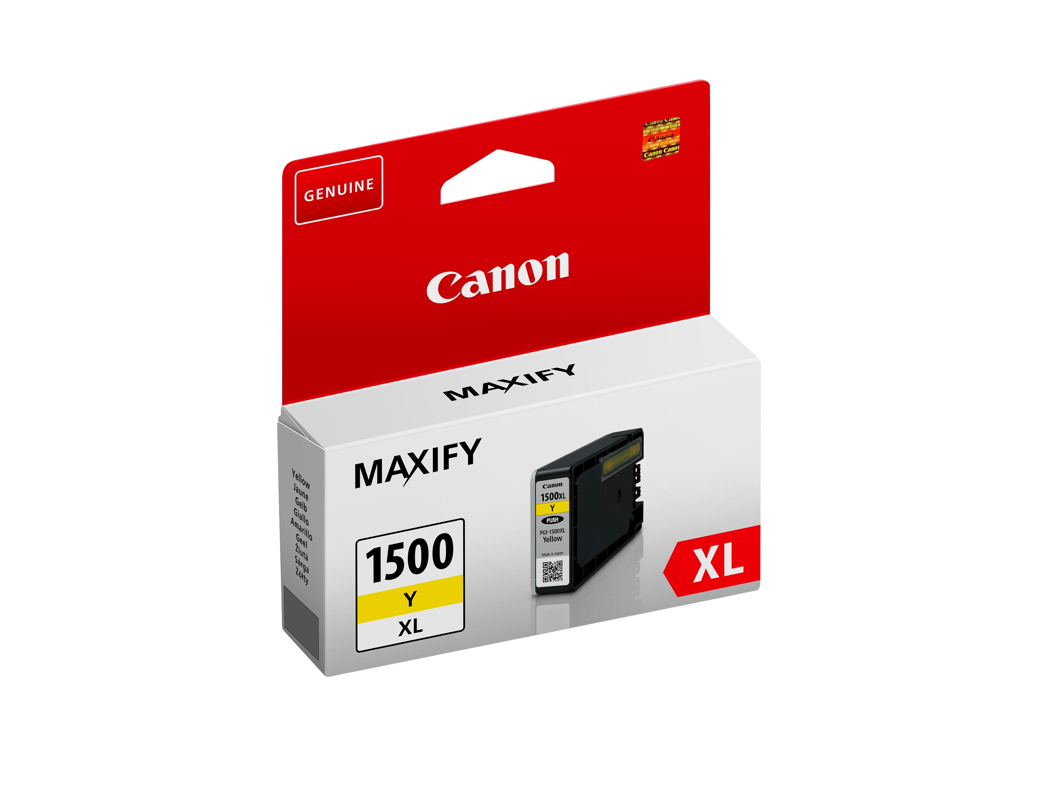 Canon Tintenpatrone gelb HC (9195B001, PGI-1500XLY)