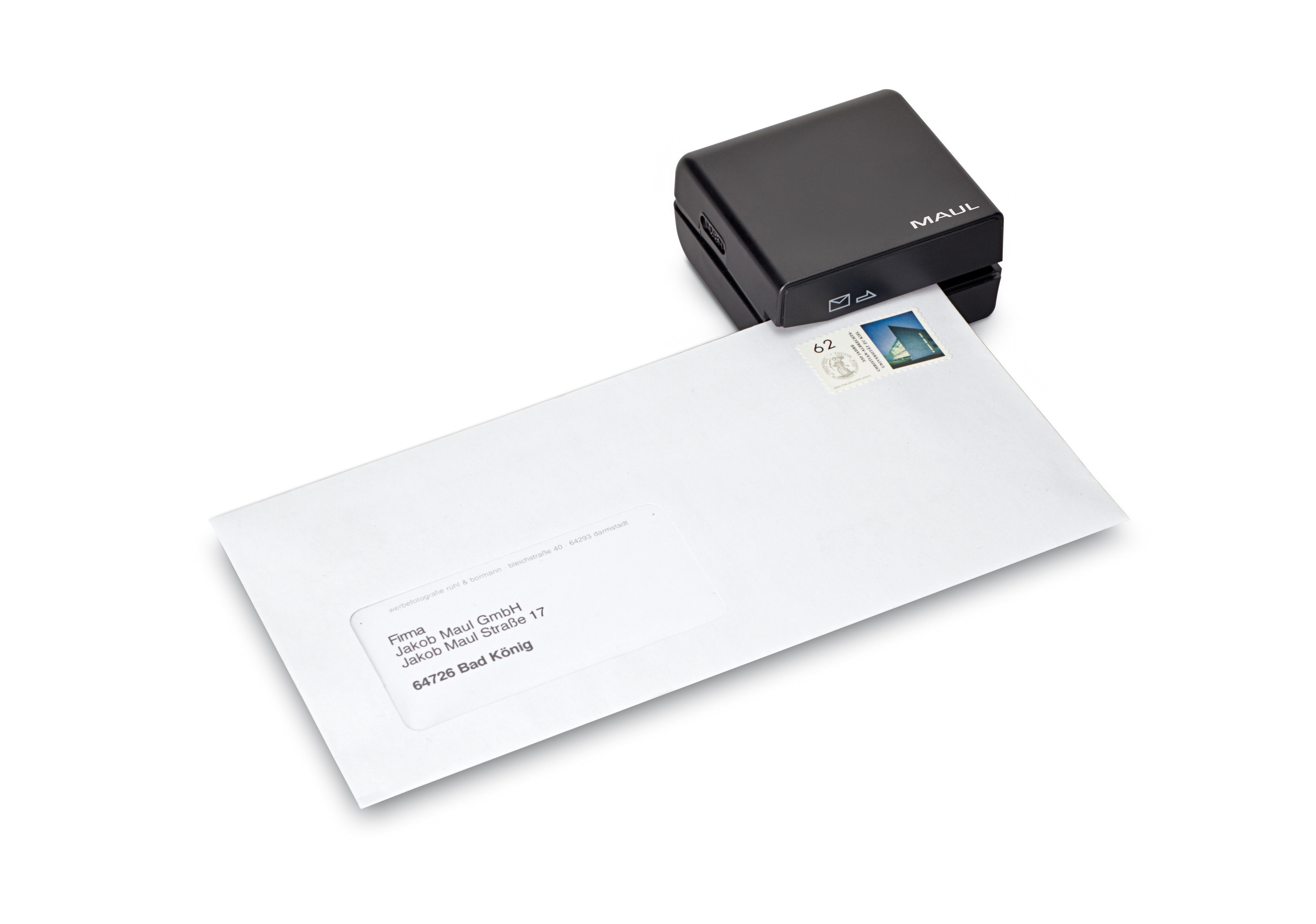 MAUL Brieföffner elektrisch 75618 90 schwarz