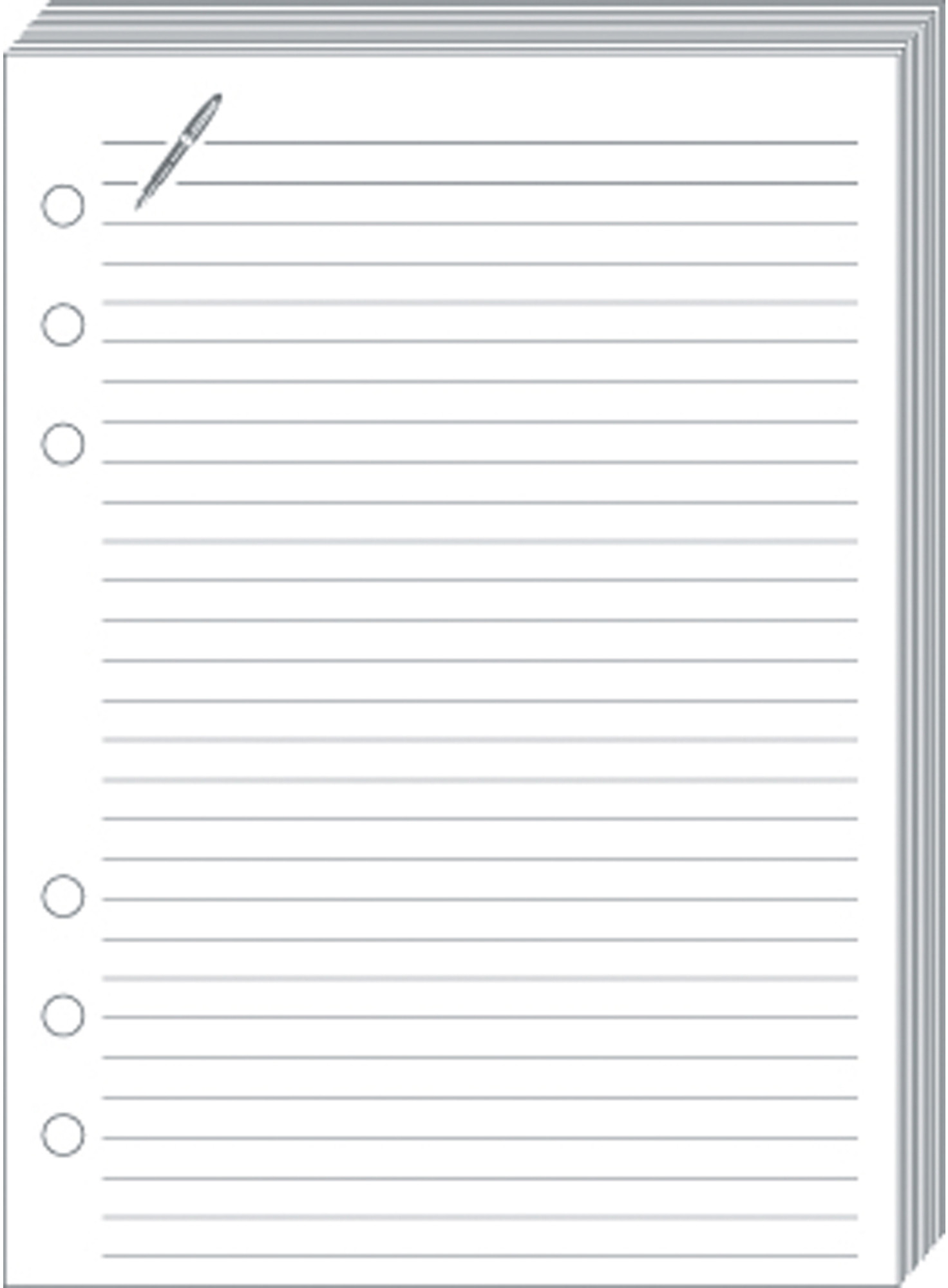 QUO-VADIS Timer 17 Notizen 721005Q liniert 10x17cm