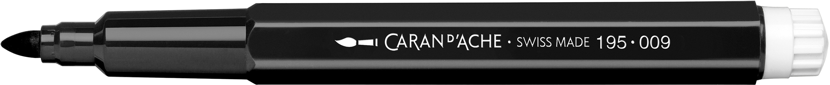 CARAN D'ACHE Fasermalstift Fancolor Maxi 195.009 schwarz