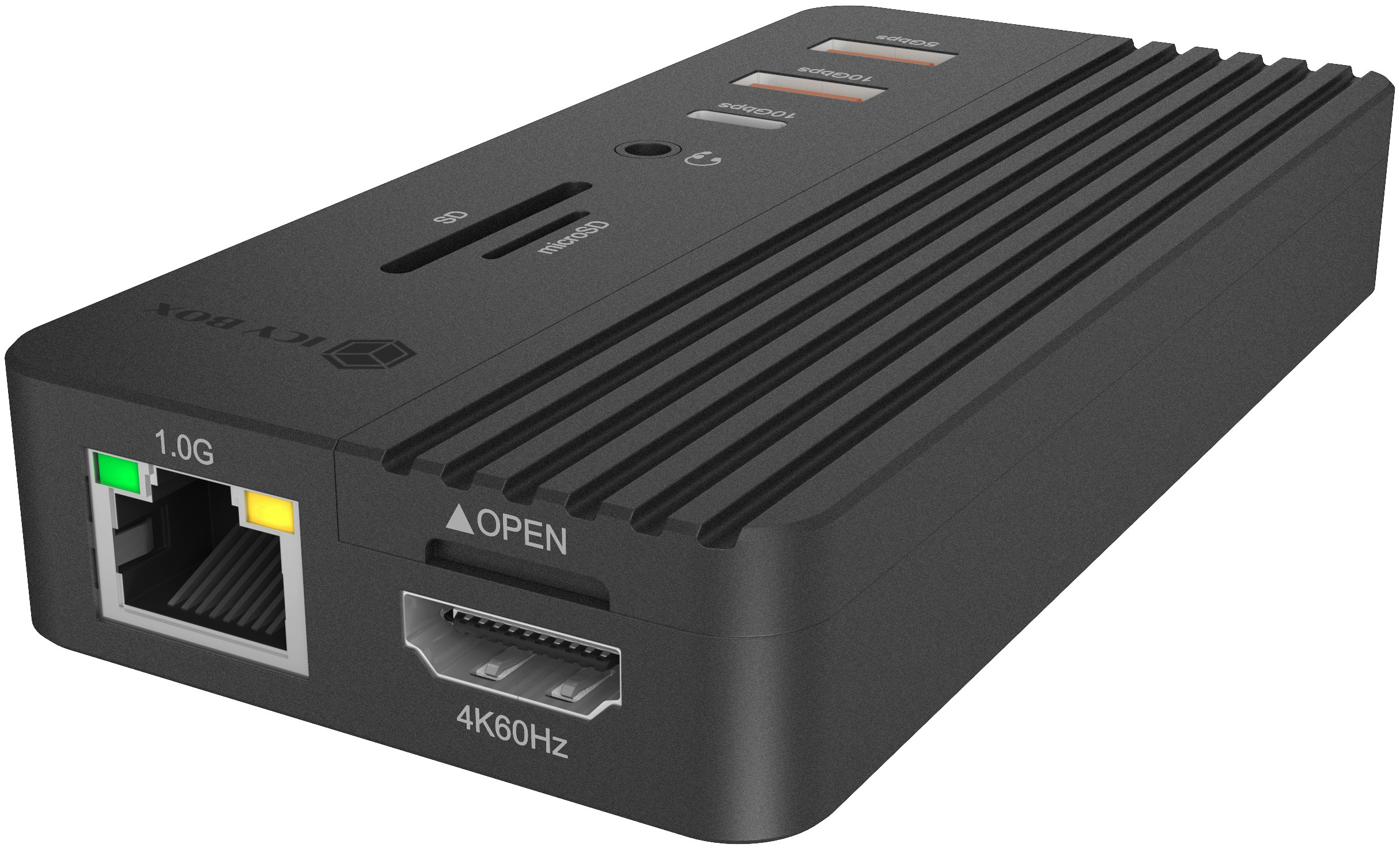 ICY BOX 10-in-1 DockingStation with IB-DK4072M-CU31 M.2 NVMe SSD bay