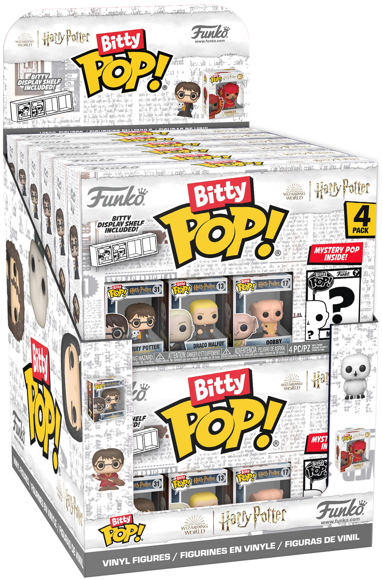 FUNKO Bitty POP 5305.76338 Harry Potter 12x4 Stück