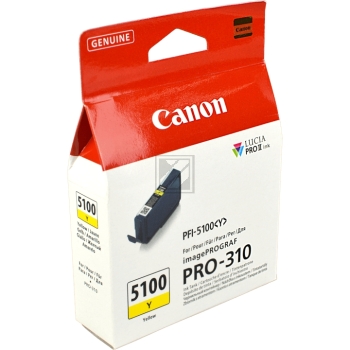 Canon Tintenpatrone gelb (6955C001, PFI-5100Y)