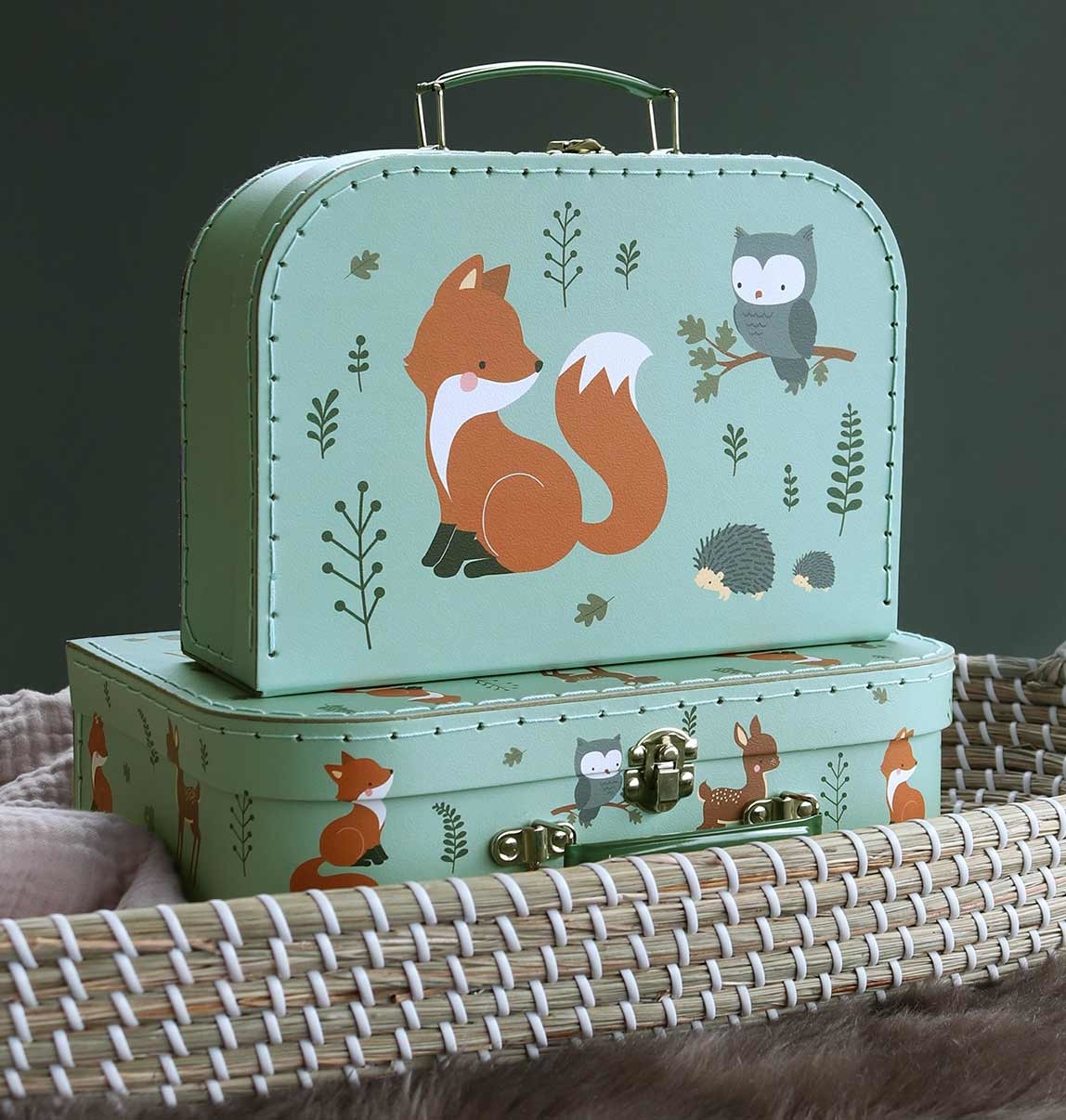 ALLC Kofferset 29x20x9.3cm SCFOMI22 Forest Friends