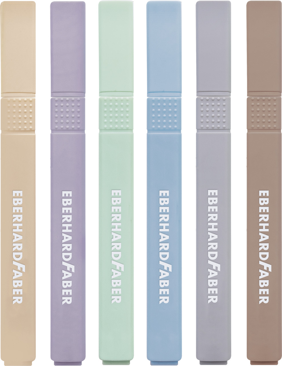 EBERHARD FABER Textmarker Slim 551505 natural shades 6 Stück