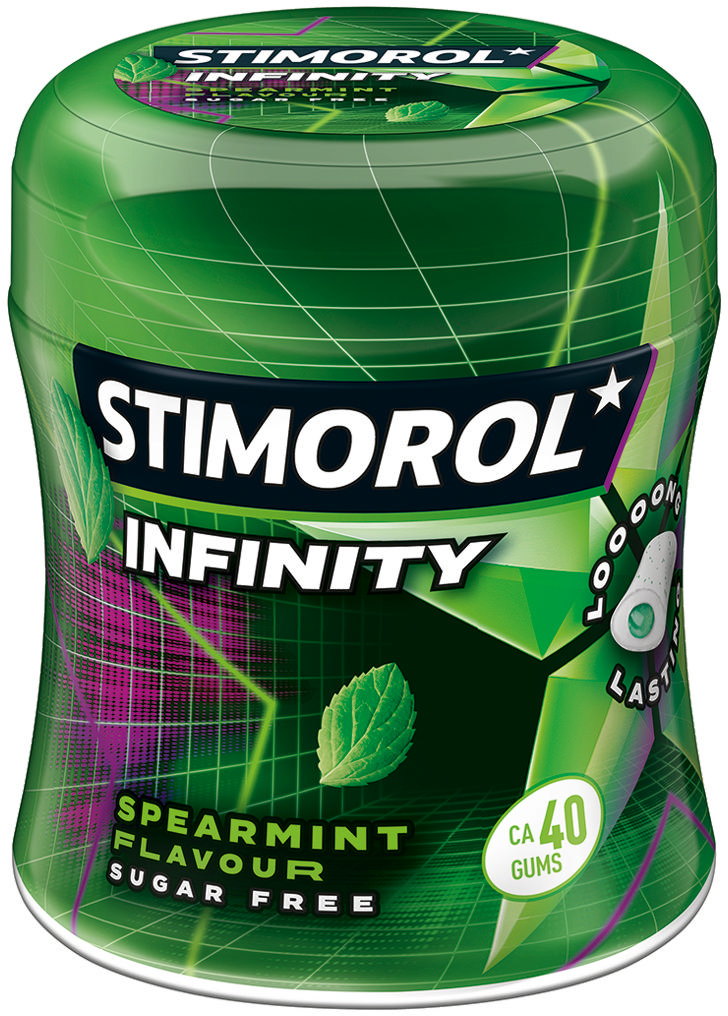 STIMOROL Kaugummi Infiniti Spearmint 3683 88g