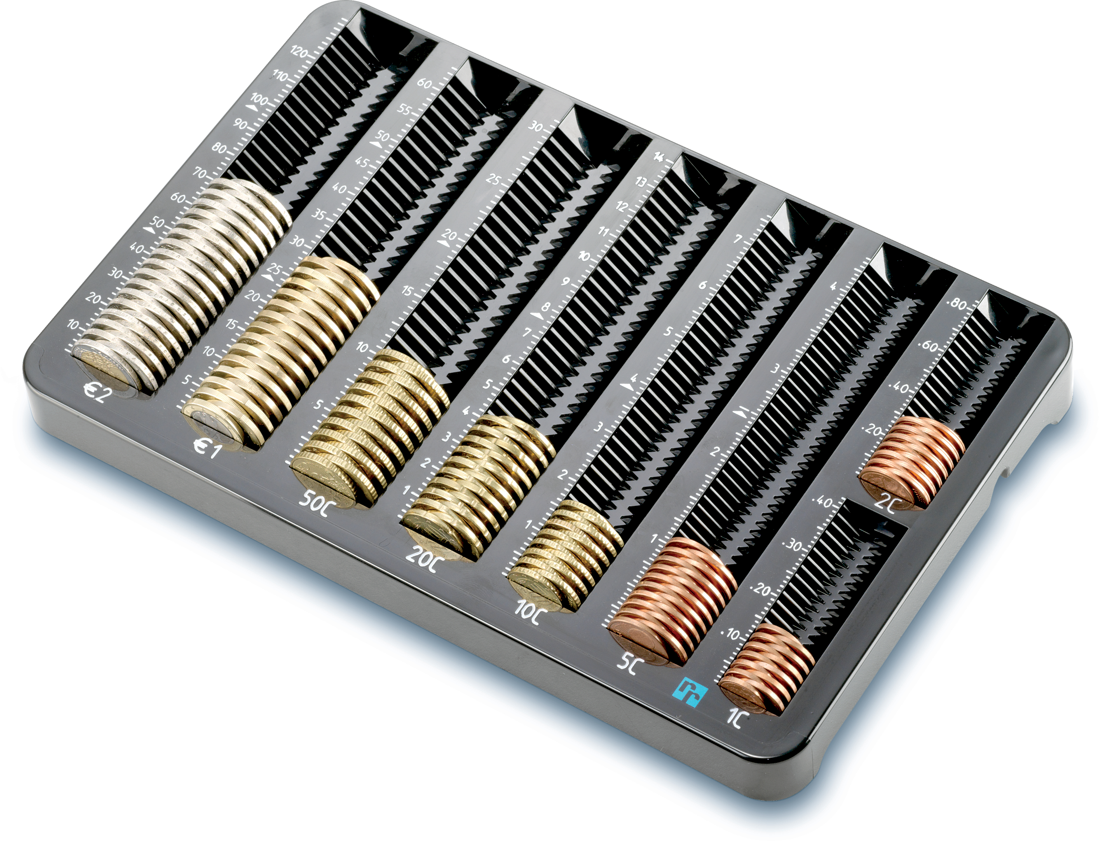 RIEFFEL SWITZERLAND Geldeinsatz EURO-2002 27,6x17,9x3cm EURO