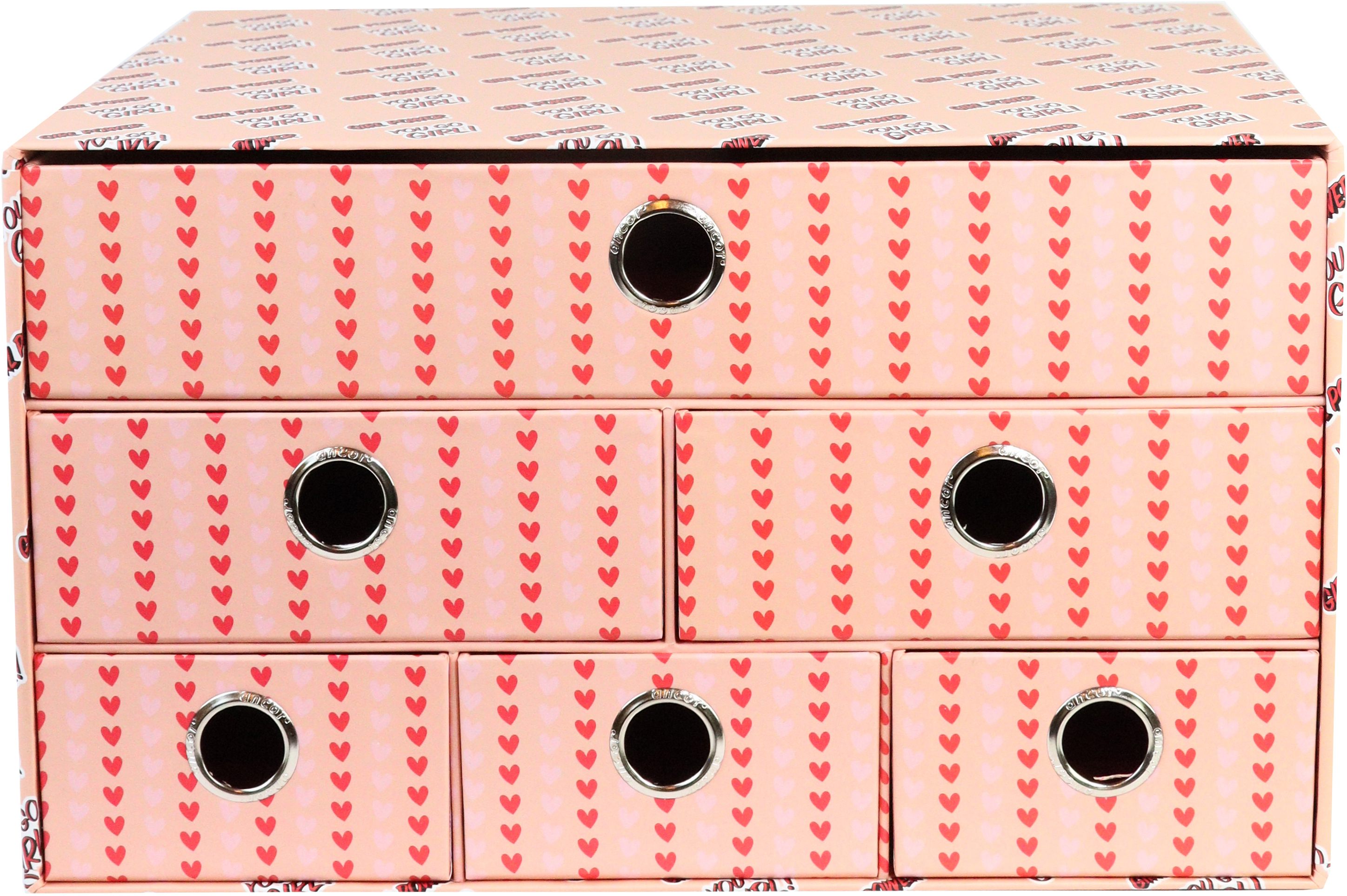 ANCOR Schubladen Box Girl Power 113105 6 Schübe