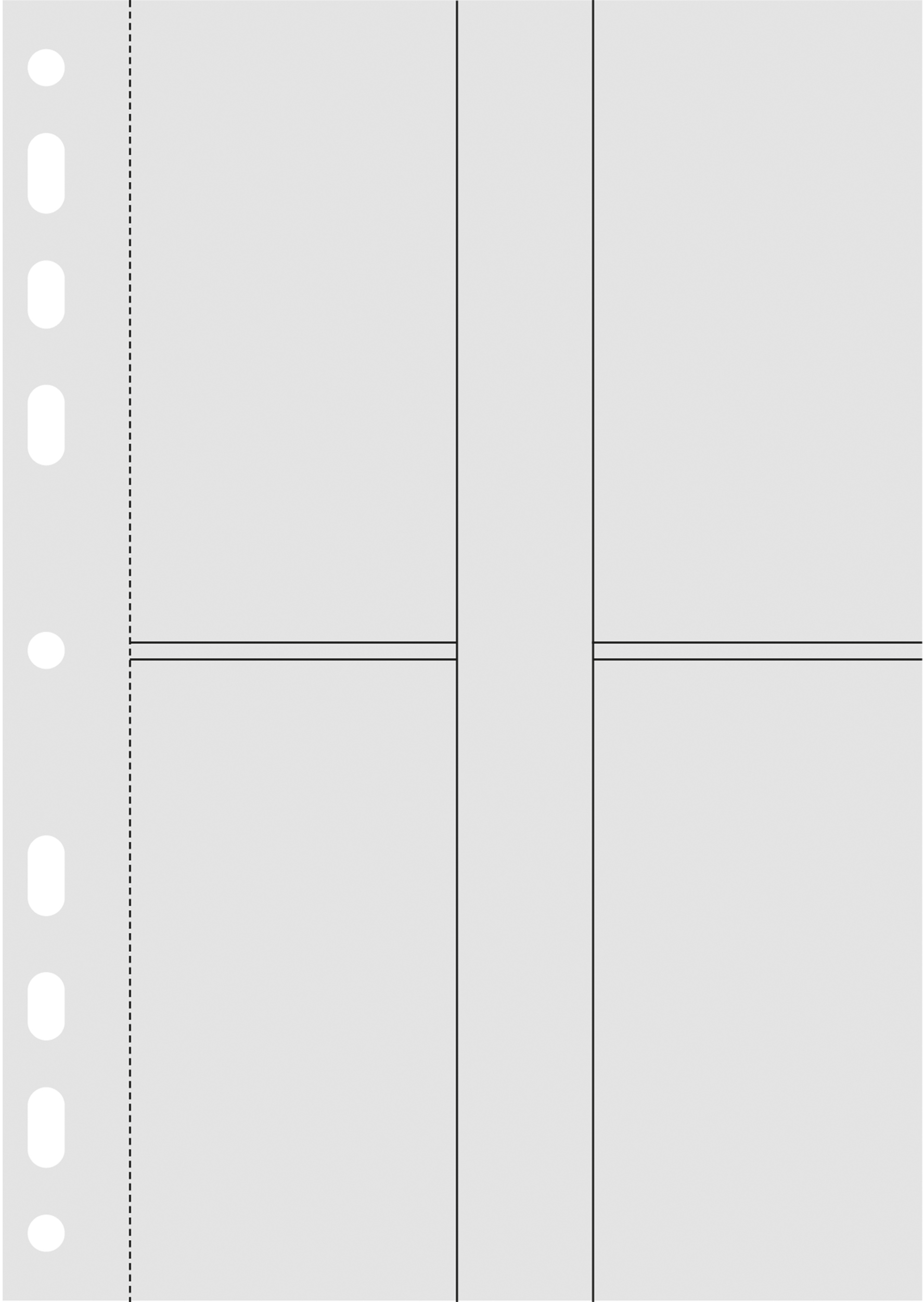 RIDOIDE Timing 1 Visitenkartentasche 7065702.26 6 Stück 15.9x21cm