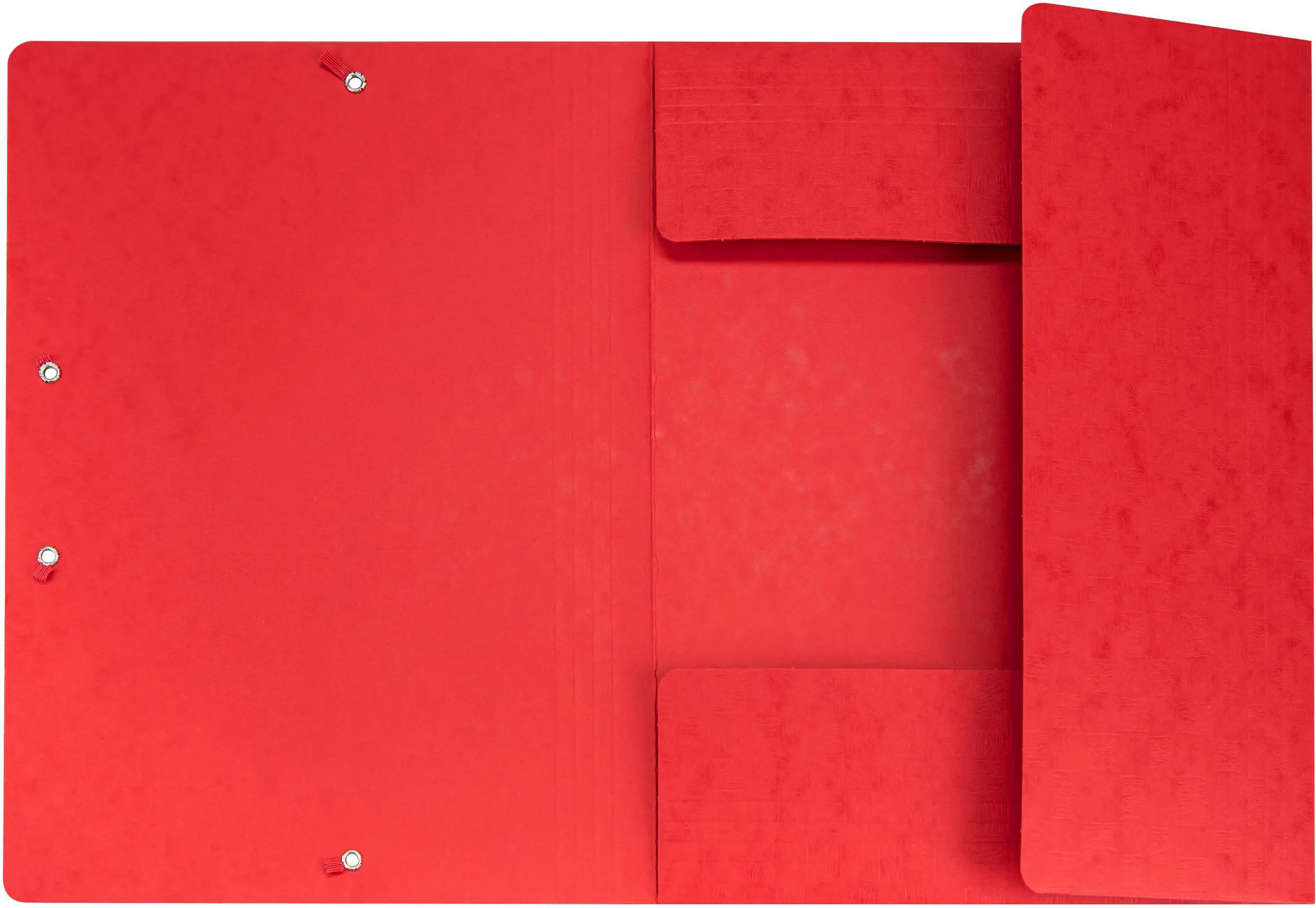 BIELLA Gummibandmappe A4 17840045U rot, 590gm2 220 Bl.