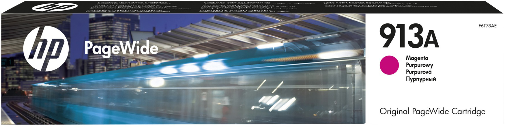 HP Tintenpatrone magenta (F6T78AE, 913A)