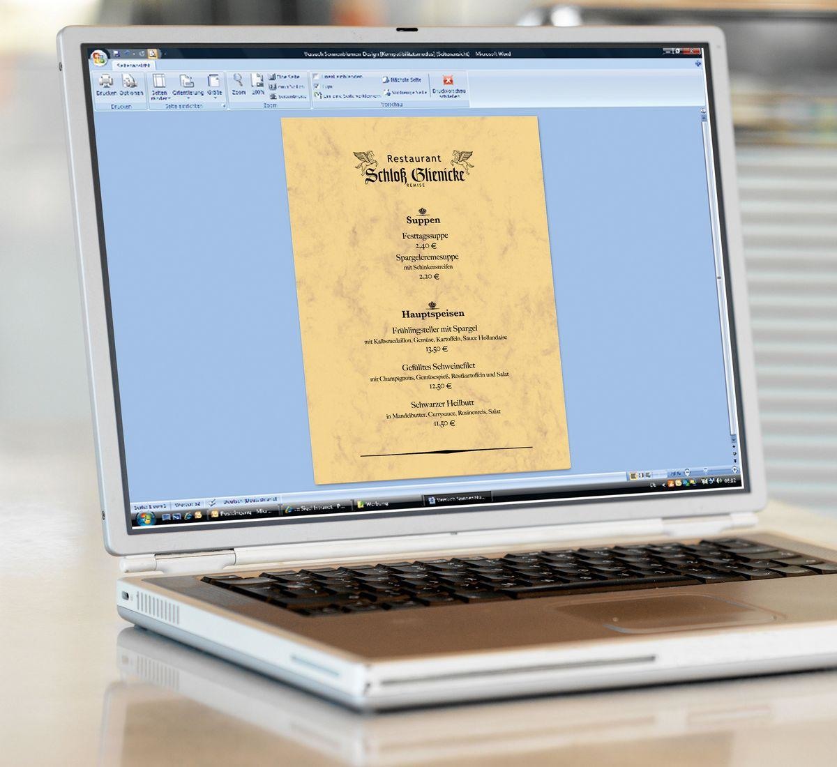 SIGEL Design-Papier A4 DP 262 90g, Marmor 100 Blatt