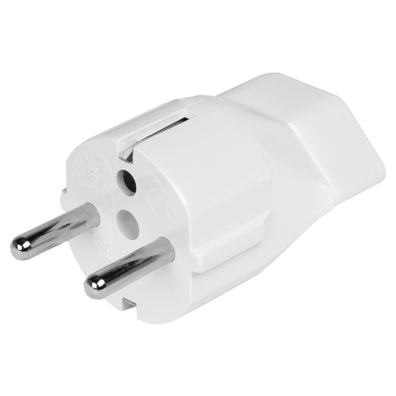 STEFFEN Reiseadapter Schweiz - Europa 1409570 weiss