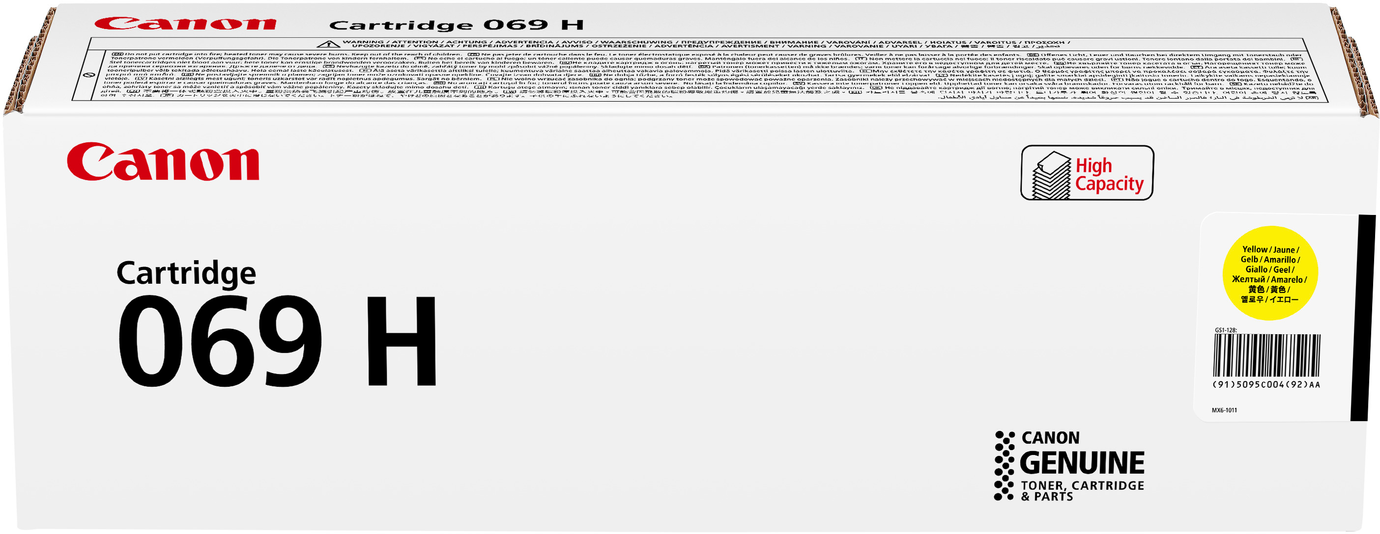 Canon Toner-Kartusche gelb HC (5095C002, 069H)