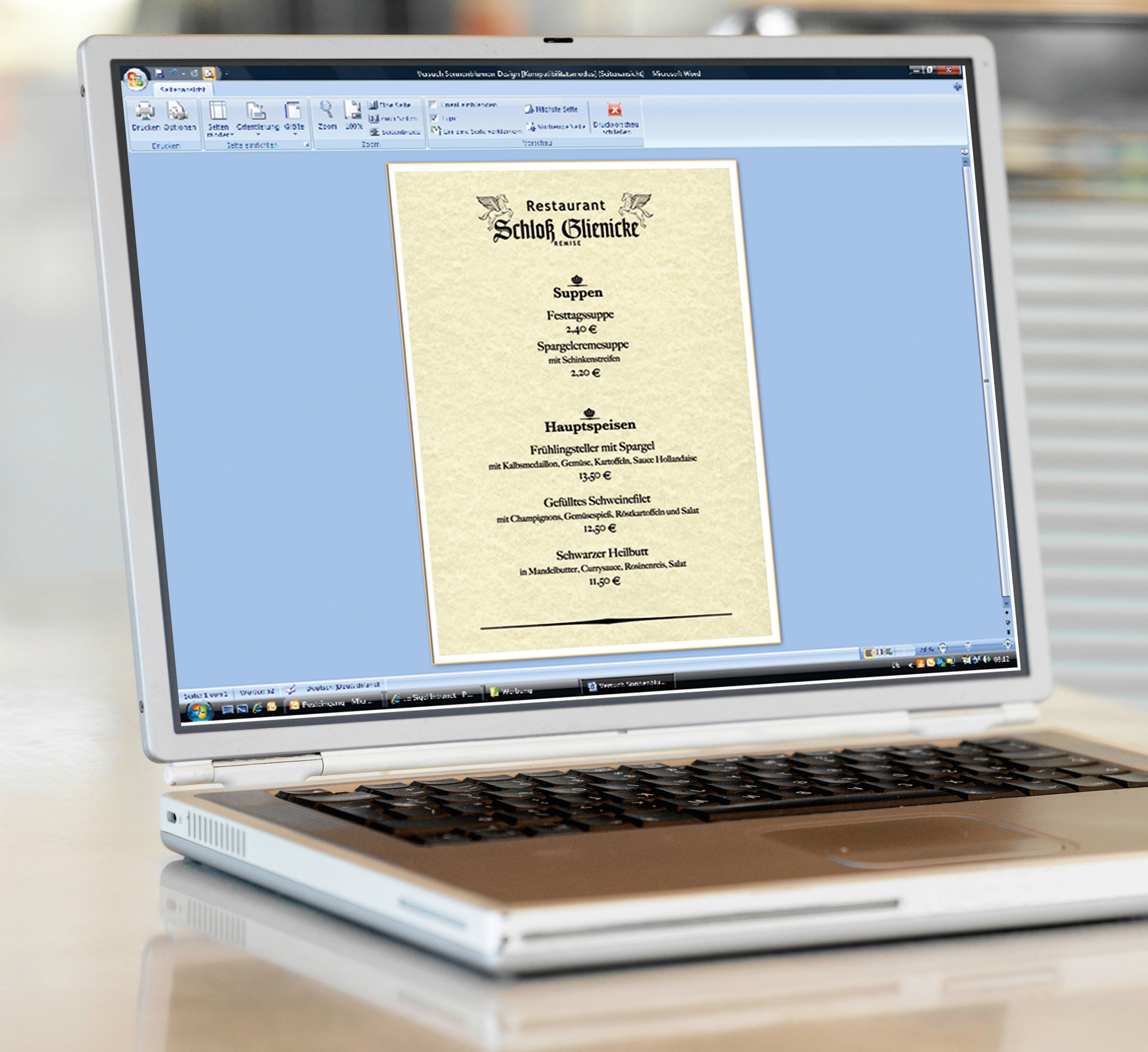 SIGEL Design-Papier A4 DP655 200g, Marmor 50 Blatt