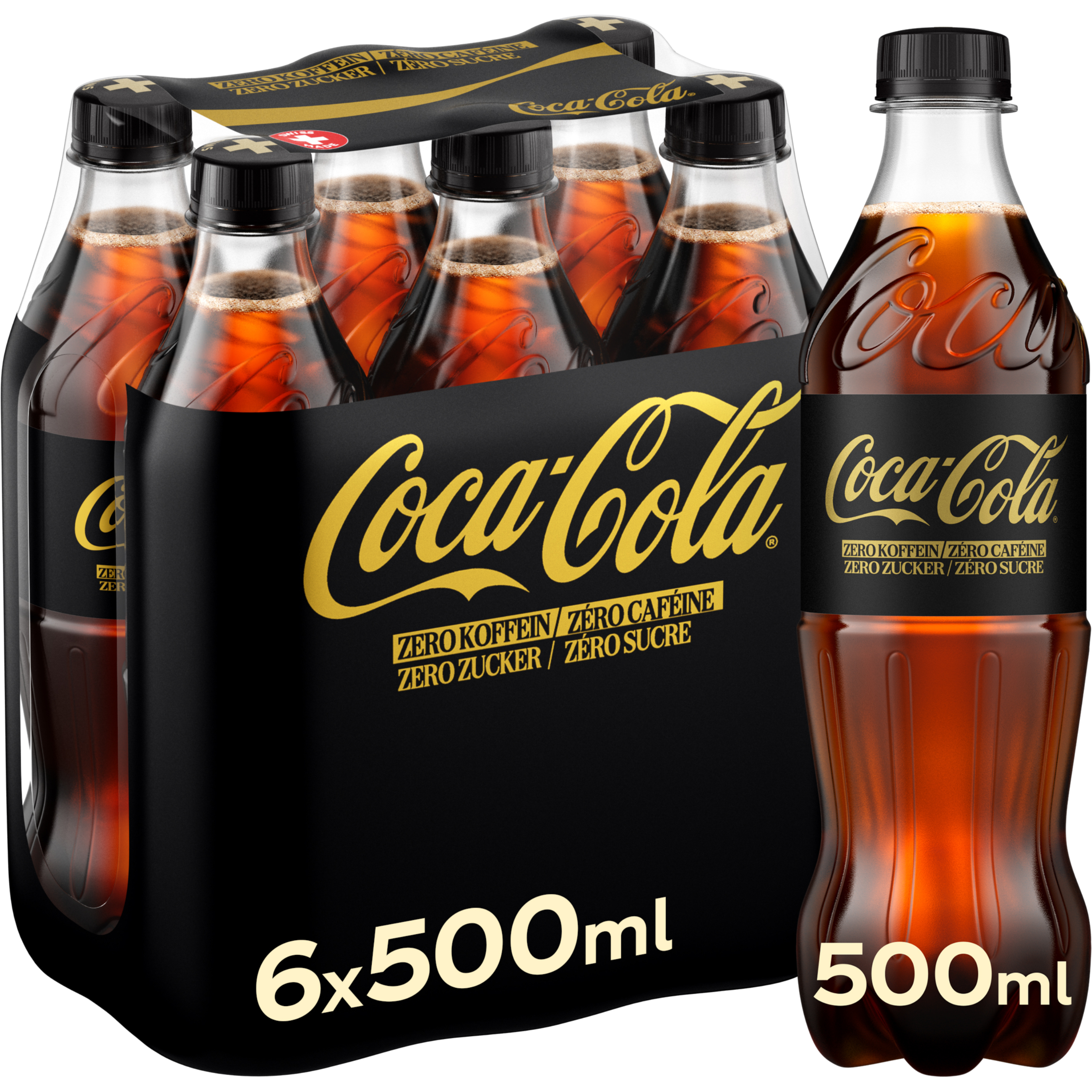 COCA COLA ohne Koffein 1426701 50cl, 6 Stk.