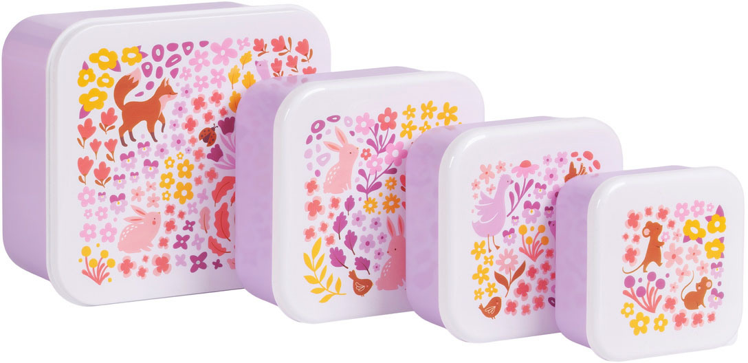 ALLC Lunch & Snackbox Set SBSEFG83 Flower Garden