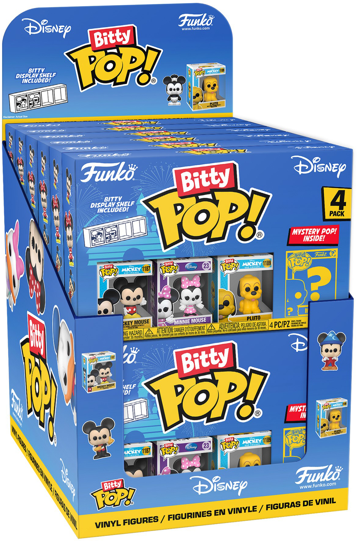 FUNKO Bitty POP 5304.76340 Disney Classics 12x4 Stück
