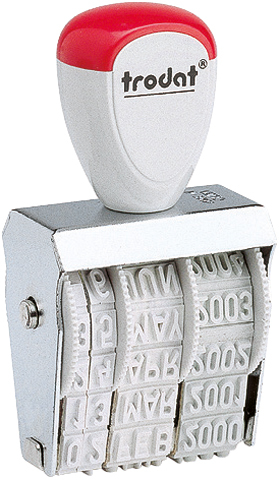 TRODAT Datumstempel I 1020I 32×5mm
