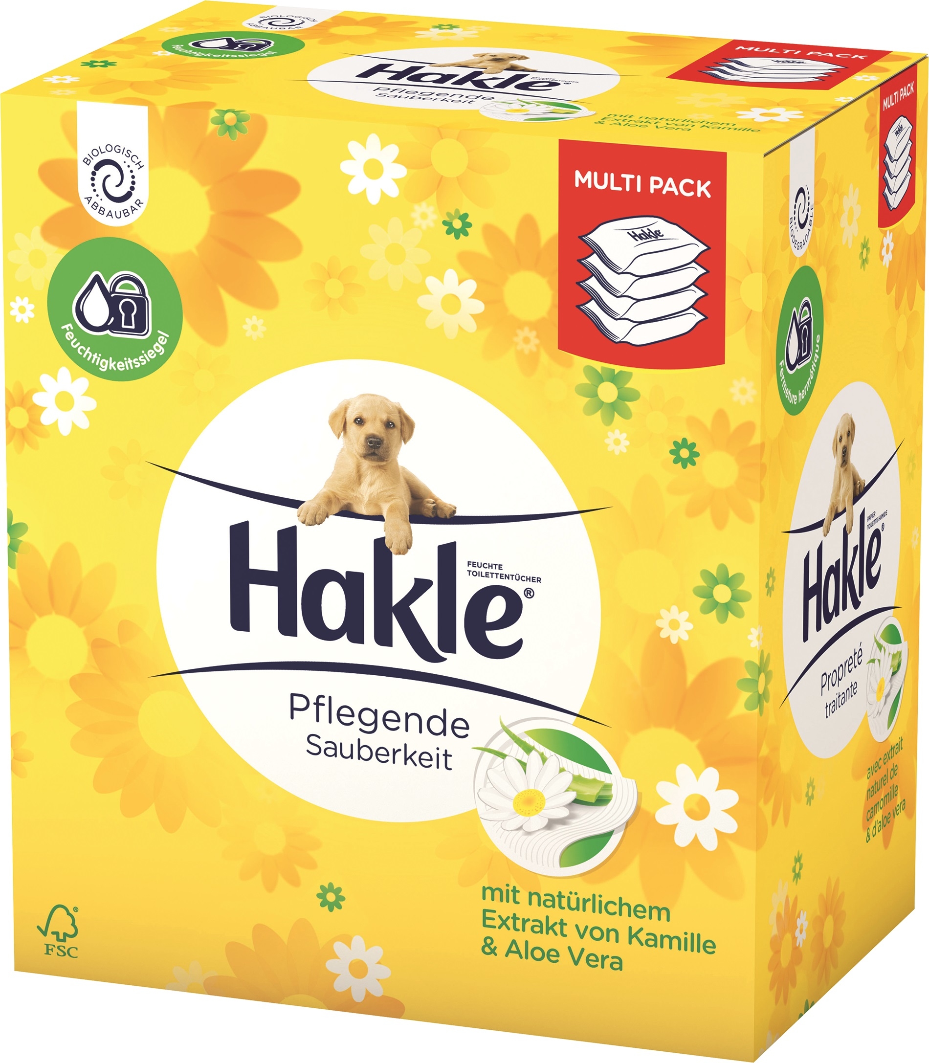 HAKLE Feuchttücher 992952 Refill 4x42 Blatt