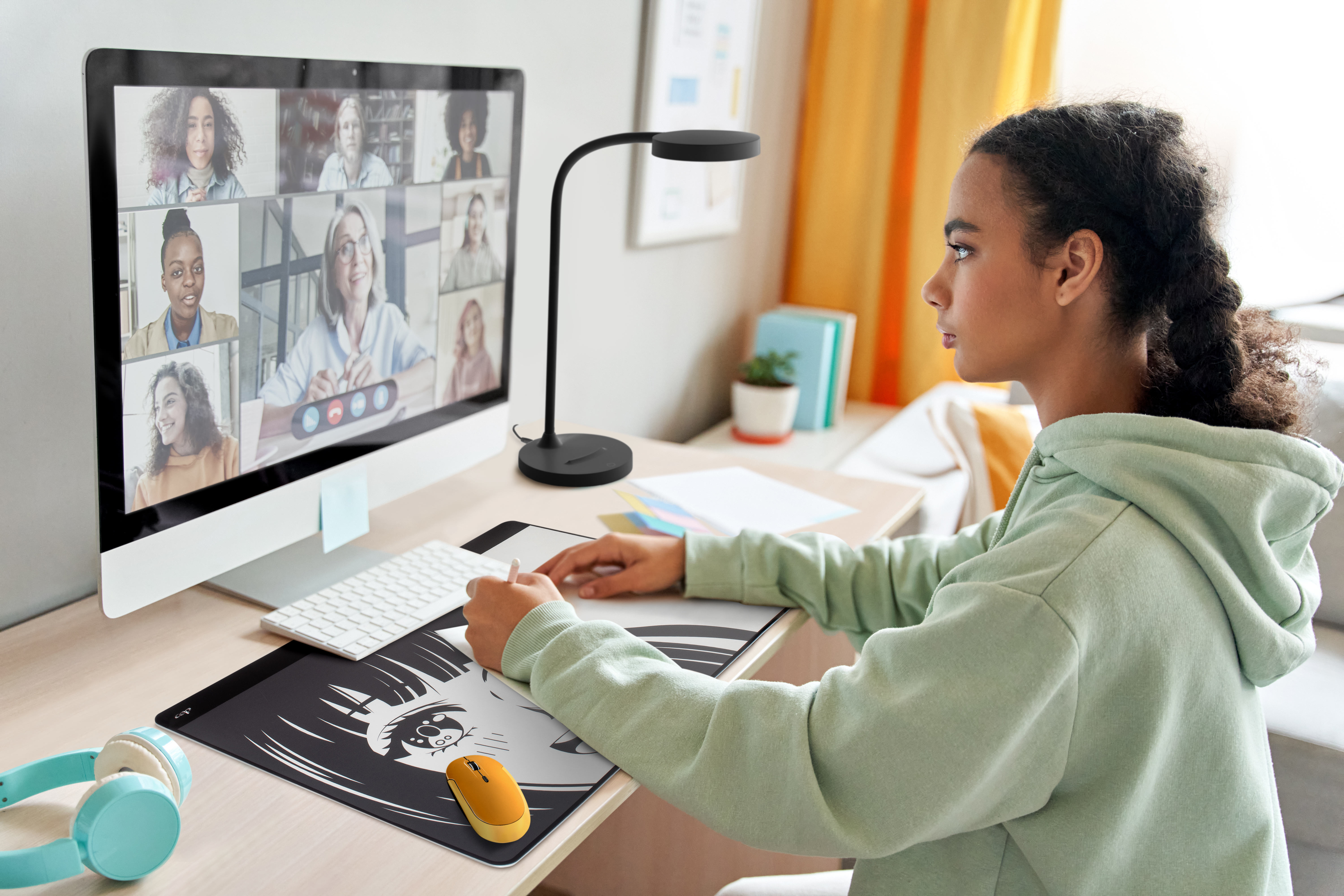 CEP Schreibunterlage 58.5x38.5cm 1008001211 Manga/Mädchen