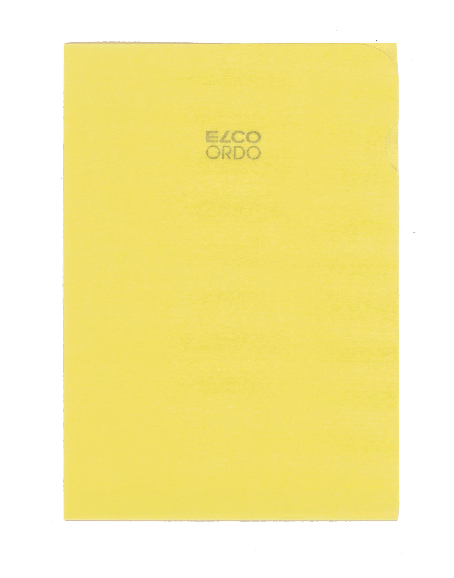 ELCO Sichtmappe Ordo A4 73696.74 transparent, gelb 10 Stück