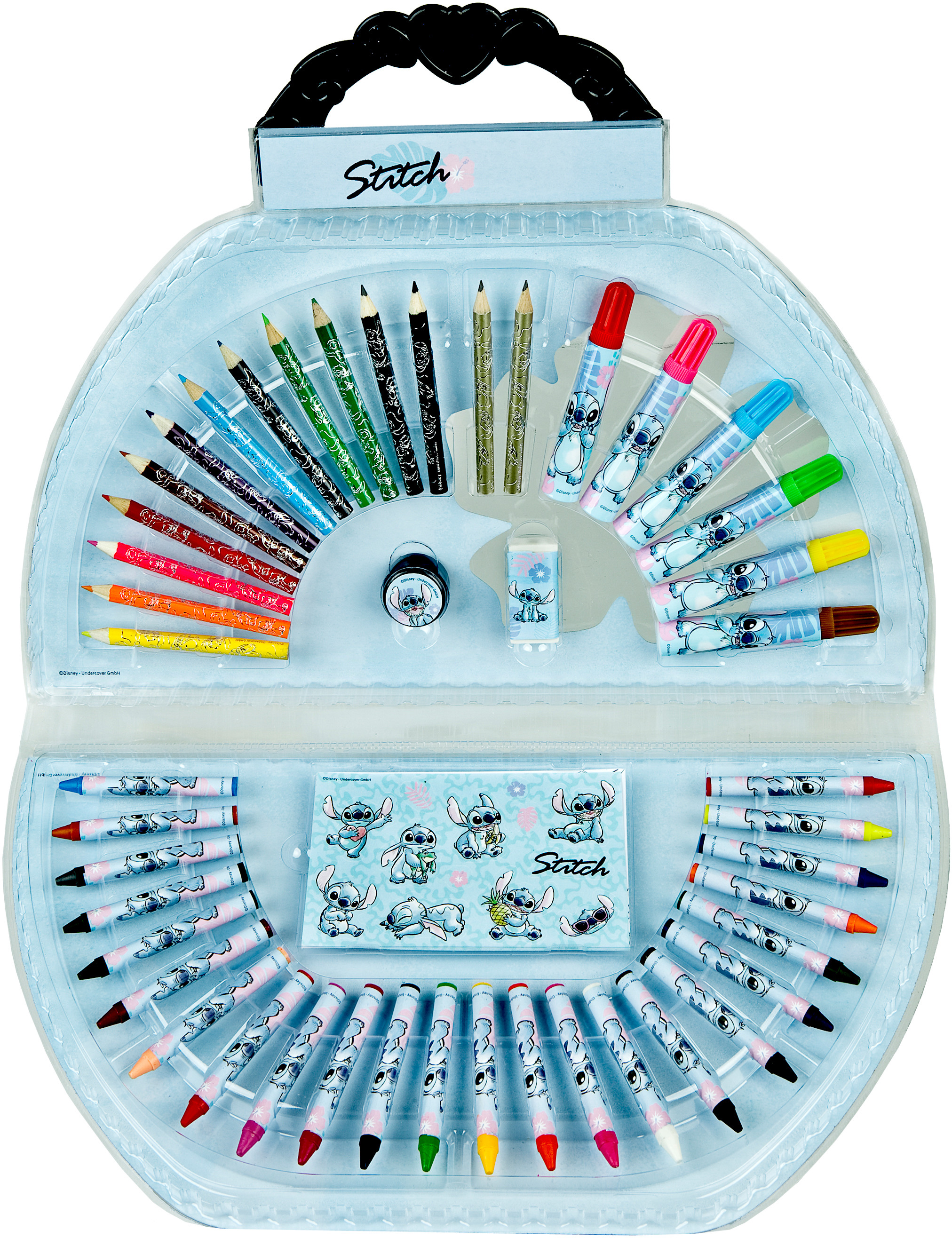 UNDERCOVER Malkoffer Stitch STLI4221 51-teilig