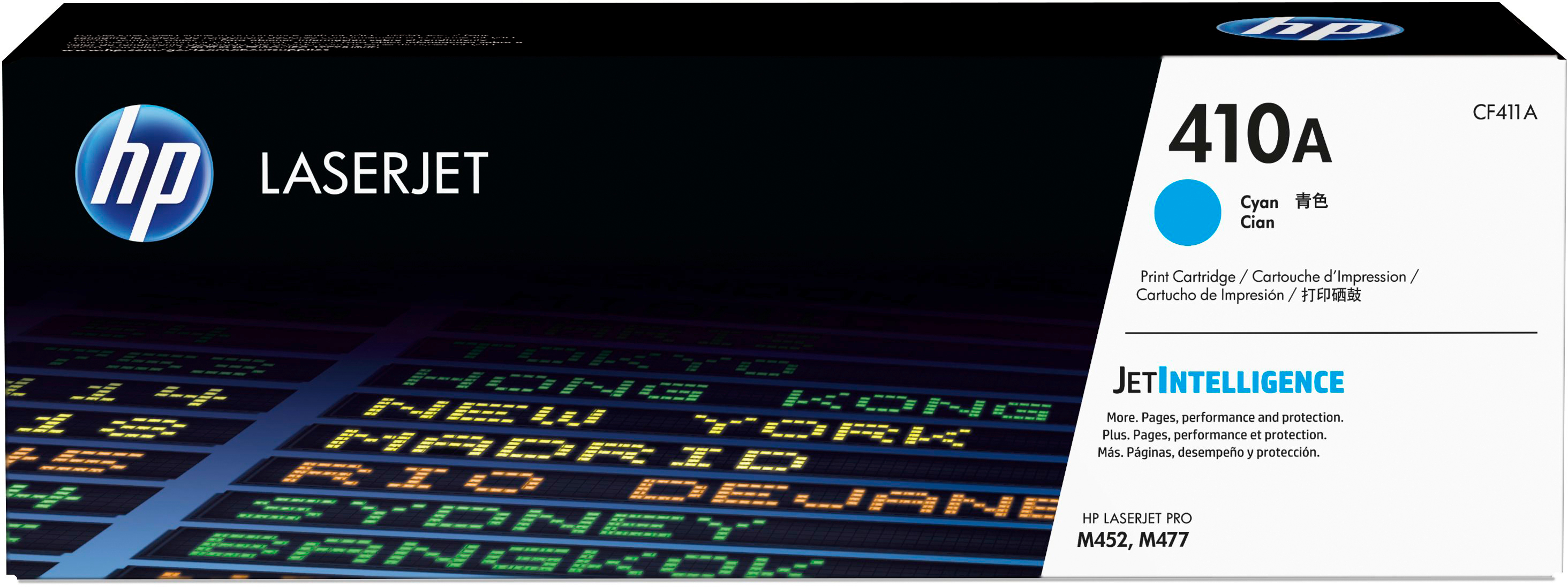 HP Toner-Kartusche cyan (CF411A, 410A)