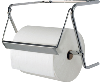 BULKYSOFT Wandhalterung 38x32x24cm 26284 f. Reinigungsrollen, Chrom