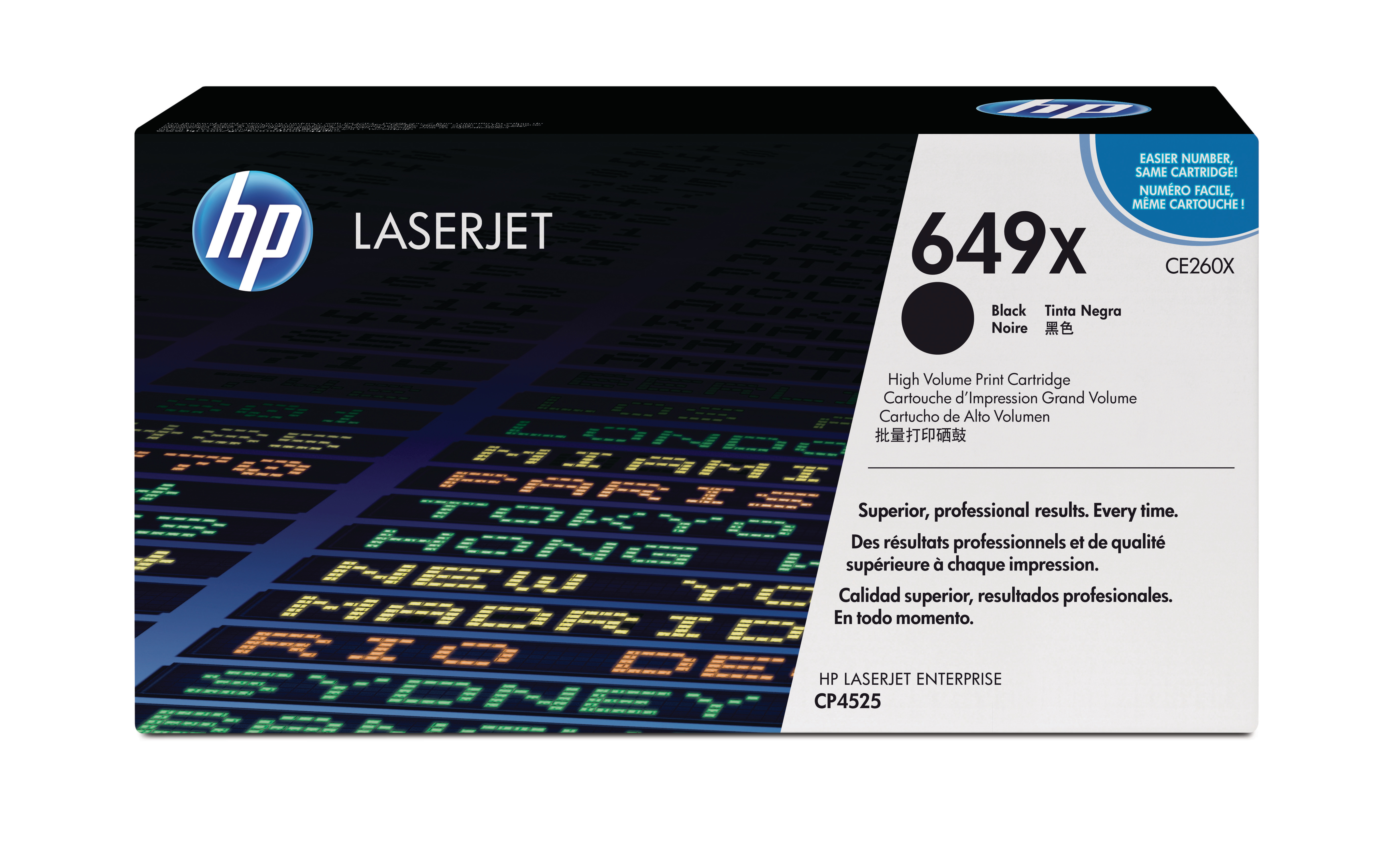 HP Toner-Kartusche schwarz HC (CE260X, 649X)