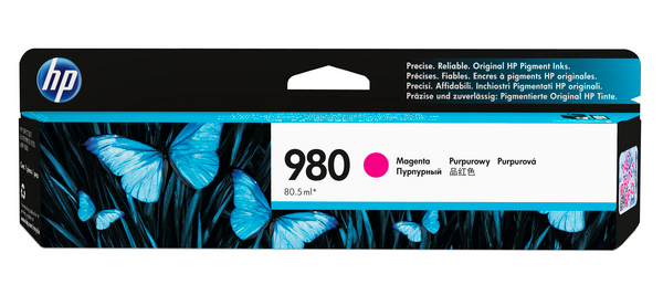 HP Tintenpatrone magenta (D8J08A, 980)