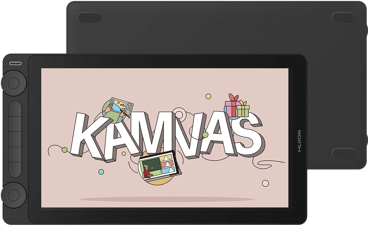 HUION Kamvas 13 Gen 3 IPS FHD Black GS1333 16384Levels, 5 Keys USB-C