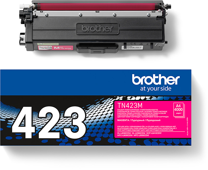 BROTHER Toner HY magenta TN-423M HL-L8260CDW 4000 Seiten