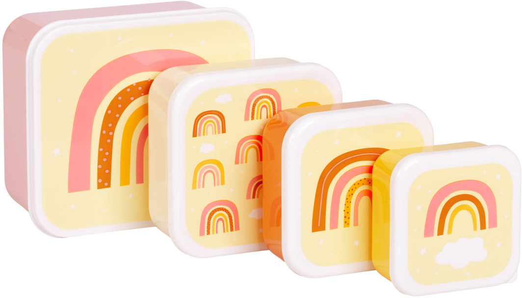 ALLC Lunch & Snackbox Set SBSERA41 Rainbow