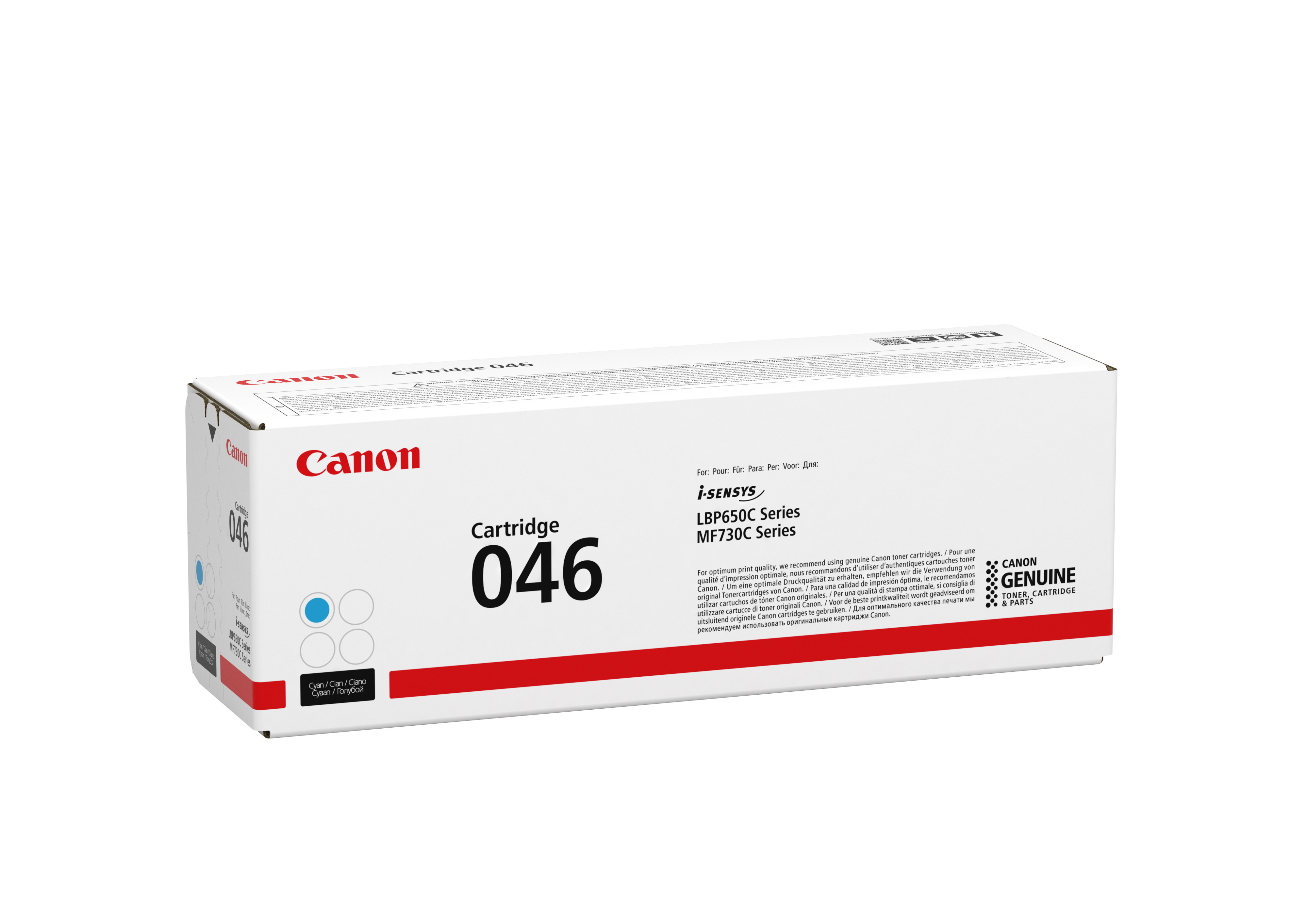 Canon Toner-Kartusche cyan (1249C002, 046)