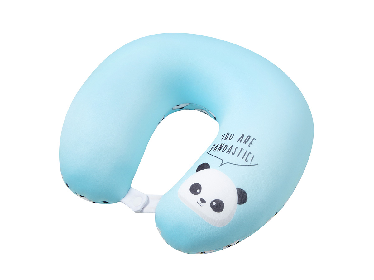 I-TOTAL Reisekissen 30x30x10cm XL1813 Panda