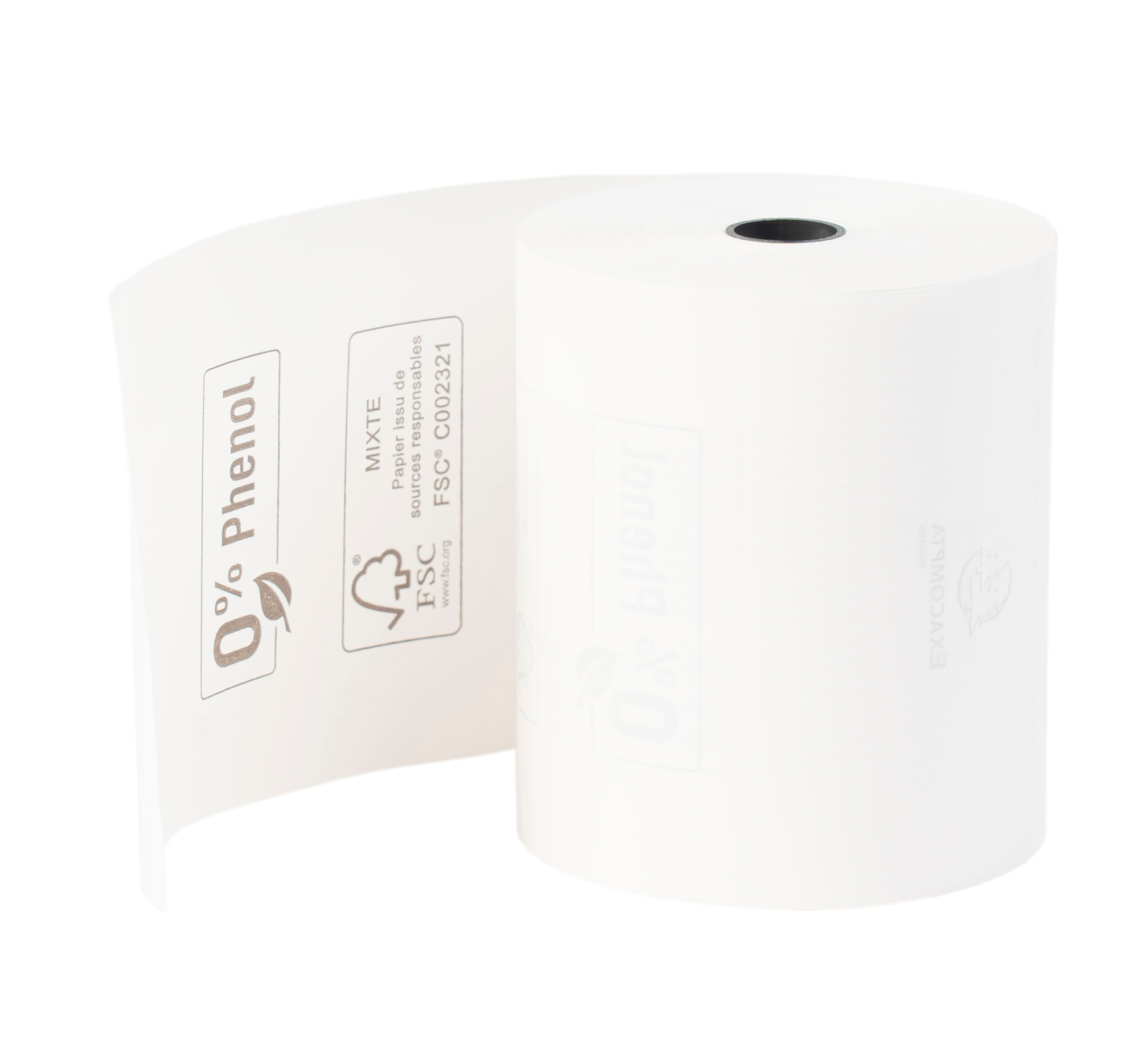 EXACOMPTA Rolle Thermo Papier 5 Stk. 43828E 80x70mmx72m für Kasse