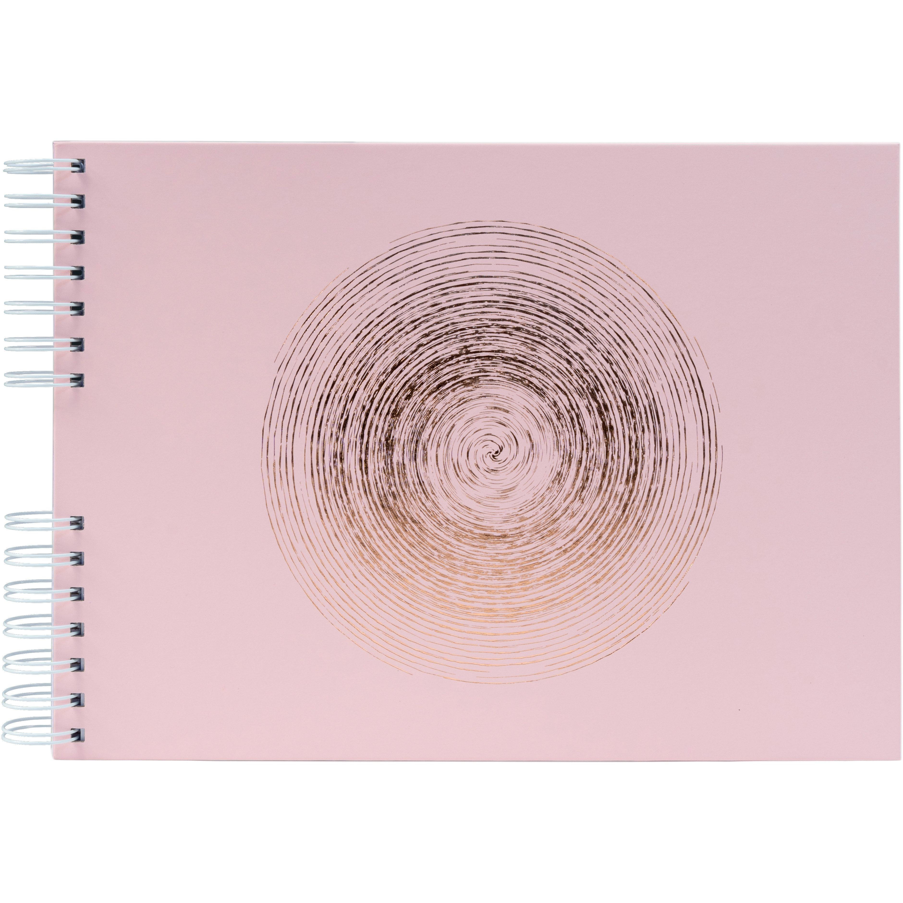 EXACOMPTA Spiralalbum Ellipse 32x22cm 16166E rosa 50 Seiten
