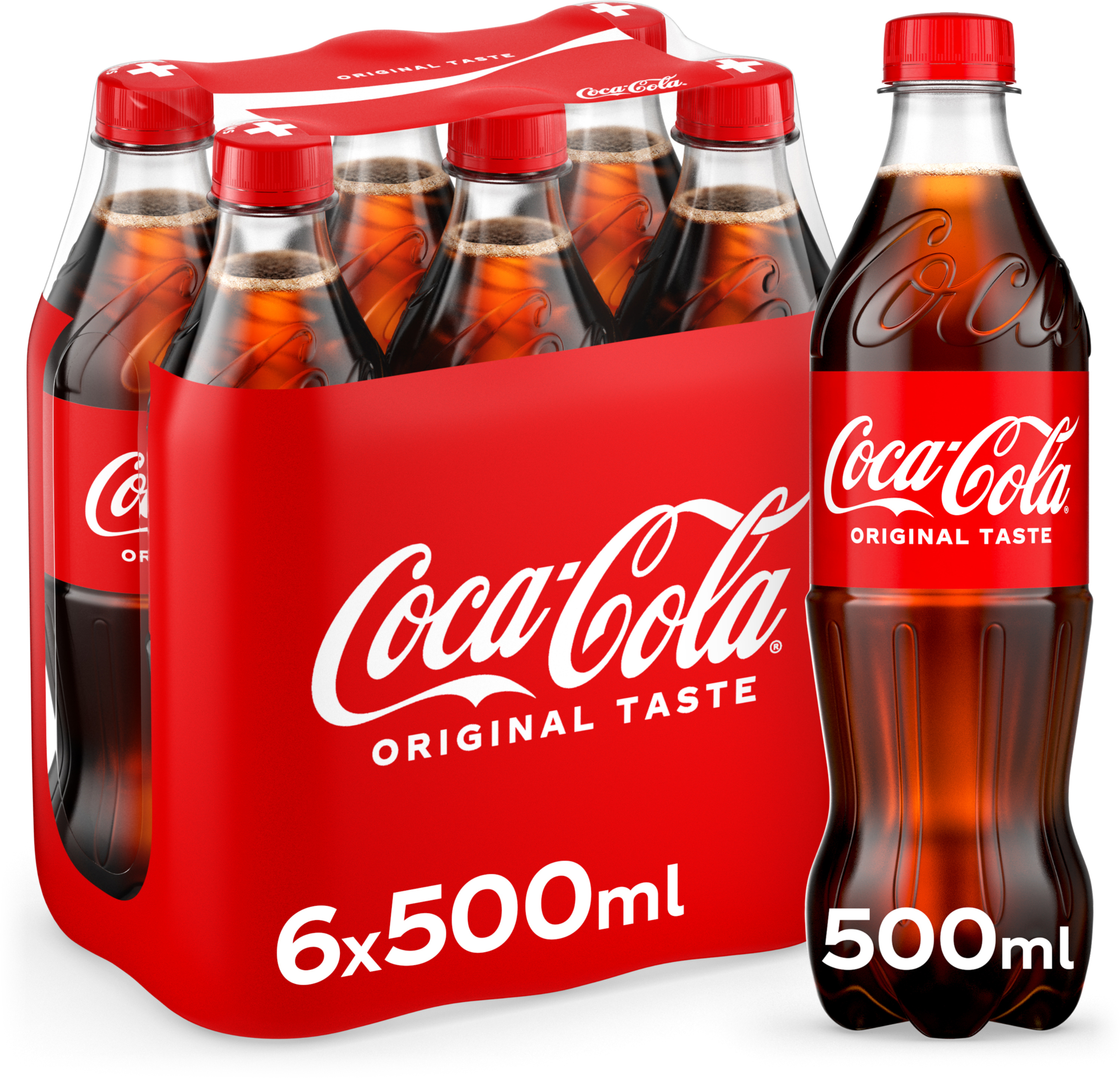 COCA COLA Classic, Pet 129400000219 50 cl, 6 Stk.