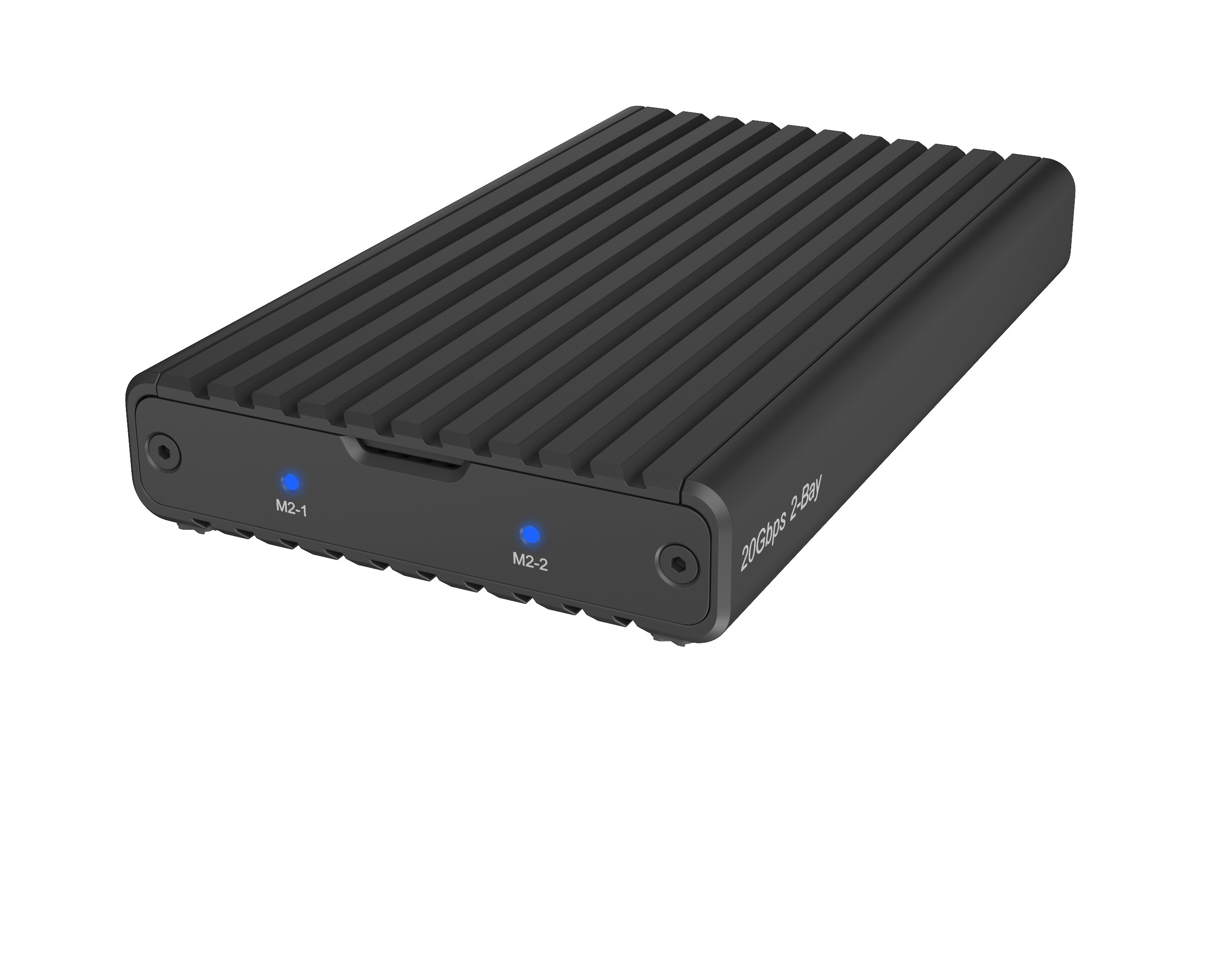 ICY BOX 2 bay case for M.2 NVMe IB-2817M-C32 USB-C 3.2 G2x2, 20Gbit/s, LED