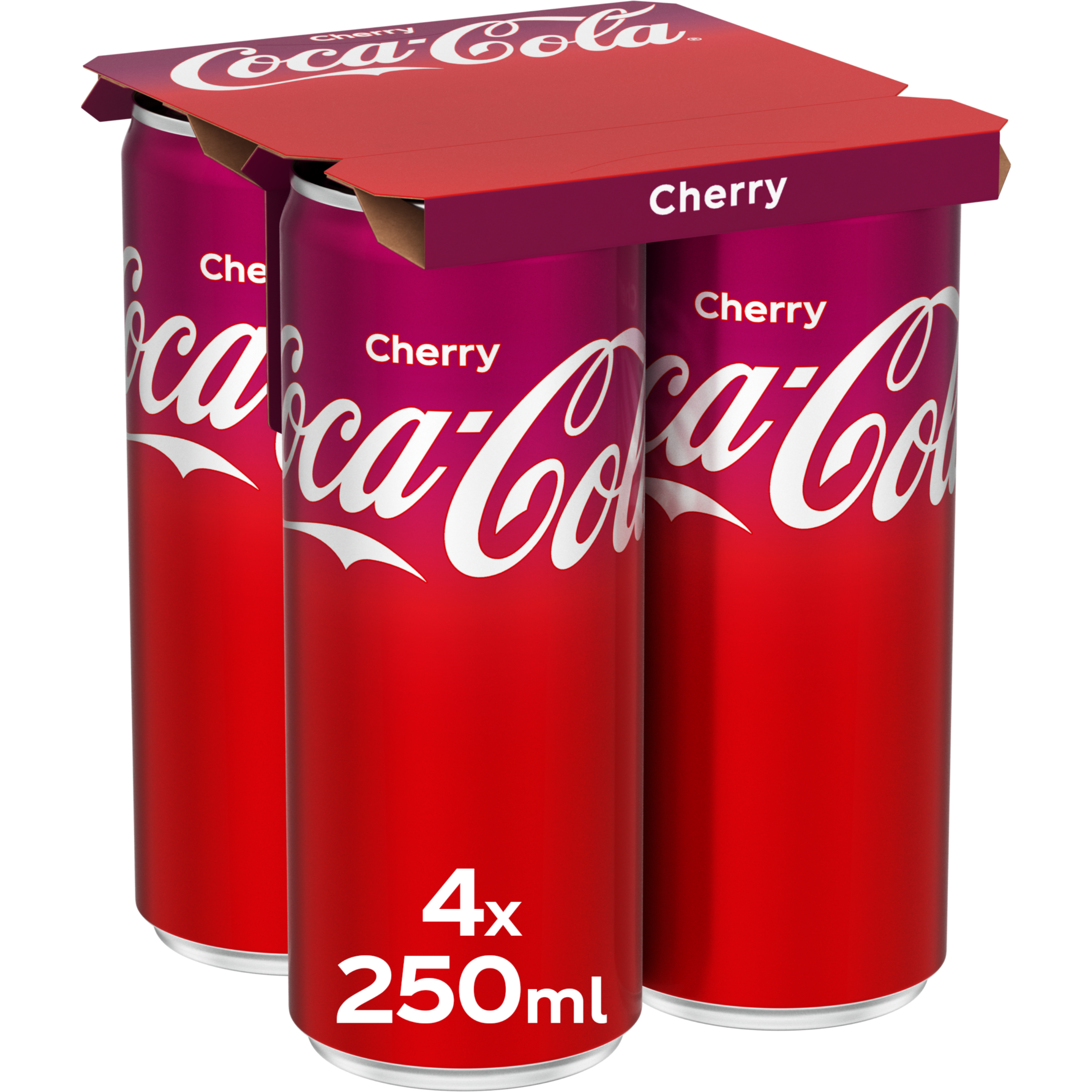 COCA COLA Cherry 1353504 25cl, 4 Stk.