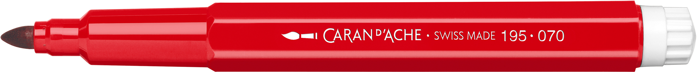 CARAN D'ACHE Fasermalstift Fancolor Maxi 195.070 scharlach